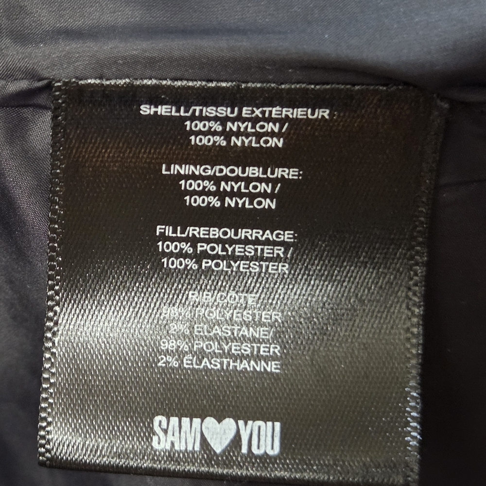 Sam Edelman | Glossy Hooded Puffer Jacket – Black – Women’s Small - Picture 9 of 12